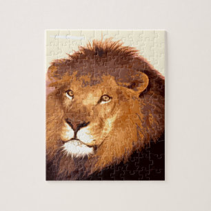 Lion Artwork Puzzle