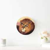 Lion Artwork Runde Wanduhr (Zuhause)