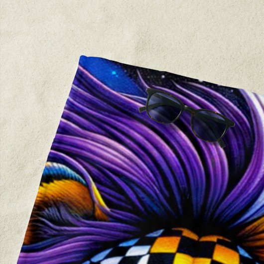 Lion Artwork Strandtuch (Beispiel)