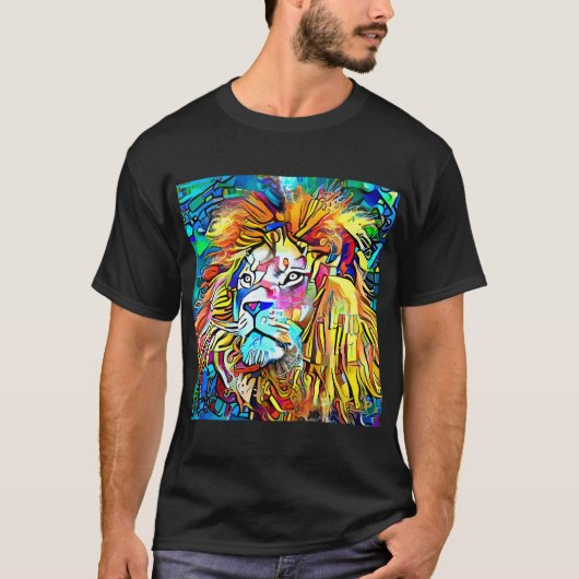 Lion Artwork T-Shirt (Vorderseite)
