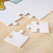 Lion as Cook mit Koch Hut & Kochen Schürze Puzzle (Seite)