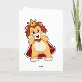 Lion as King mit Crown.PNG Karte (Rückseite)