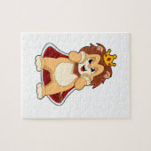 Lion as King mit Crown.PNG Puzzle (Horizontal)