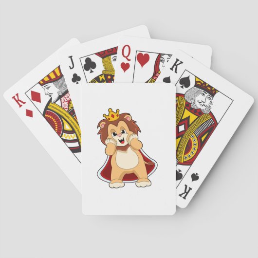 Lion as King mit Crown.PNG Spielkarten (Rückseite)