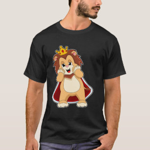 Lion as King mit Crown.PNG T-Shirt