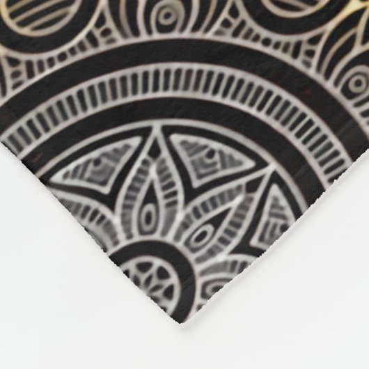 Lion auf meinen Sohn Manchmal ist es harter Vater Fleecedecke (Ecke)