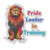 Lion Aufkleber (Vorderseite)