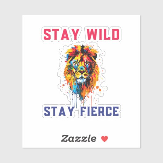 Lion Aufkleber (Blatt)