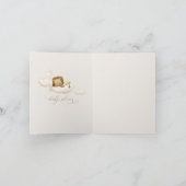 Lion Baby Shower Einladung (Innenseite)