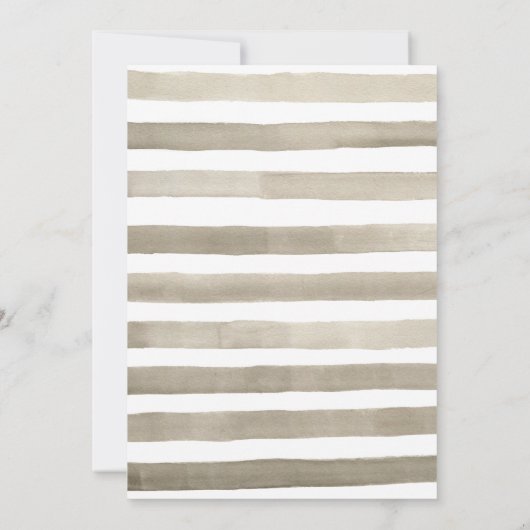 Lion Baby Shower Einladung - Jungle Animal Theme (Rückseite)