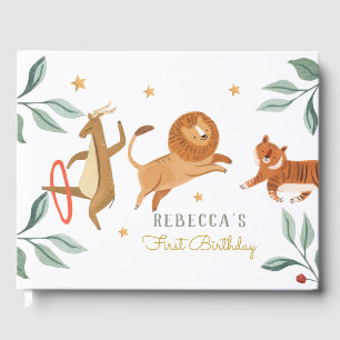 Lion Baby Shower Gästebuch