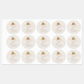 Lion Baby Shower Labels Etiketten (Blatt)