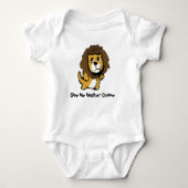 Lion Baby Strampler (Vorderseite)