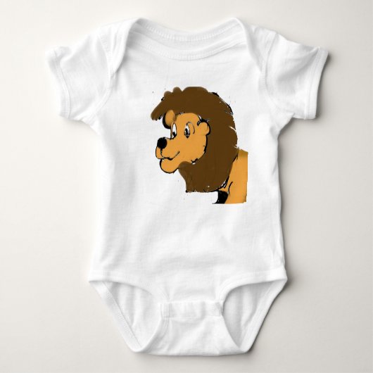 Lion Baby Strampler (Vorderseite)