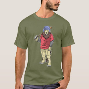 Lion Baseball Baseball T-Shirt