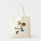Lion Baseball Player Tote Bag Tragetasche (Vorne)