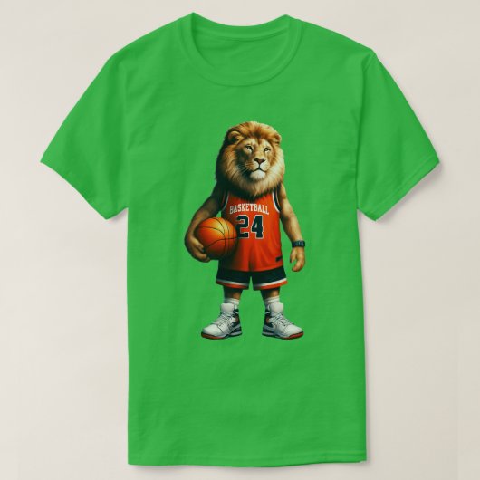Lion Basketball T-Shirt (Design vorne)