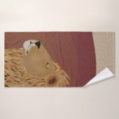 Lion Bath Handtuch Badehandtuch (Badehandtuch)