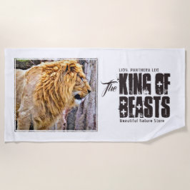 Lion [Beach Towel] ビーチタオル Strandtuch
