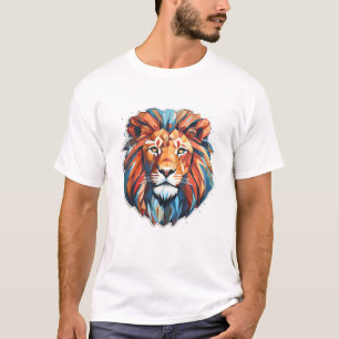 Lion Beast Animal World Wildlife Beauty Discovery T-Shirt