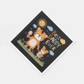 Lion Best Daddy Ever Serviette (Ecke)