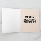 LION BIG CAT BIRTHDAY CARD DANKESKARTE (Innenseite)