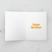 Lion Birthday Card Karte (Innenseite)