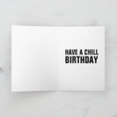 LION BIRTHDAY GREETING CARDS KARTE (Innenseite)