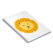 Lion Birthday Kids Art Notizblock (Rechte Seite)