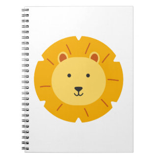 Lion Birthday Kids Art Notizblock
