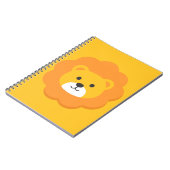 Lion Birthday Kids Art Notizblock (Linke Seite)
