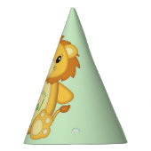 Lion Birthday Party Safari Partyhütchen (Rechts)