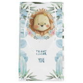 Lion Birthday Vielen Dank für Ihre Favoriten Kleine Geschenktüte (Vorderseite)