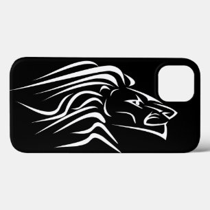 Lion Black iPhone Case oder Farbe auswählen