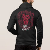 Lion Bleibe Hungry Hoodie (Rückseite)