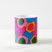 "Lion Blume" Abstrakte Kunst Tasse (Mittel)