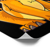 Lion Body Costume Mane Niedlich Headless Fun Löwen Poster (Ecke)