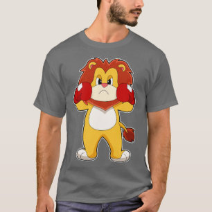 Lion Boxer Boxhandschuhe T-Shirt