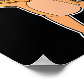 Lion Boxing Poster (Ecke)