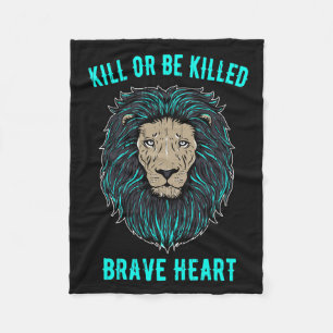 Lion Brave Heart Fleecedecke