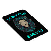 Lion Brave Heart Magnet (Rechte Seite)