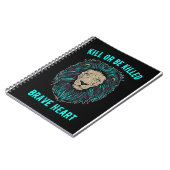 Lion Brave Heart Notizblock (Linke Seite)