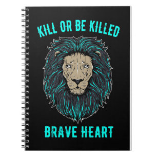 Lion Brave Heart Notizblock
