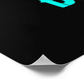 Lion Brave Heart Poster (Ecke)