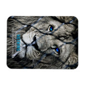 Lion Break Free Magnet (Horizontal)