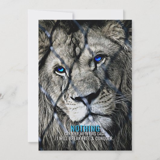 Lion Break Free Save The Date (Vorderseite)