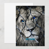 Lion Break Free Save The Date (Vorne/Hinten)