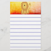 Lion Briefpapier (Vorderseite)