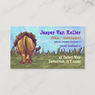Lion Business Card Visitenkarte