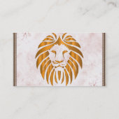 Lion Business Card Visitenkarte (Rückseite)